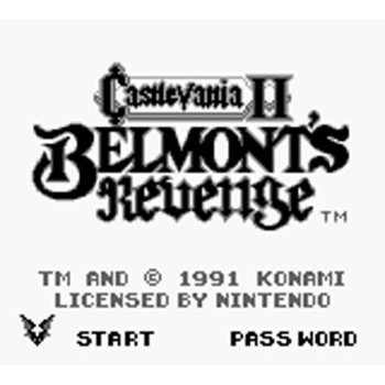 Original Gameboy Castlevania 2: Belmont's Revenge - Game Boy Classic Castlevania II - Game Only